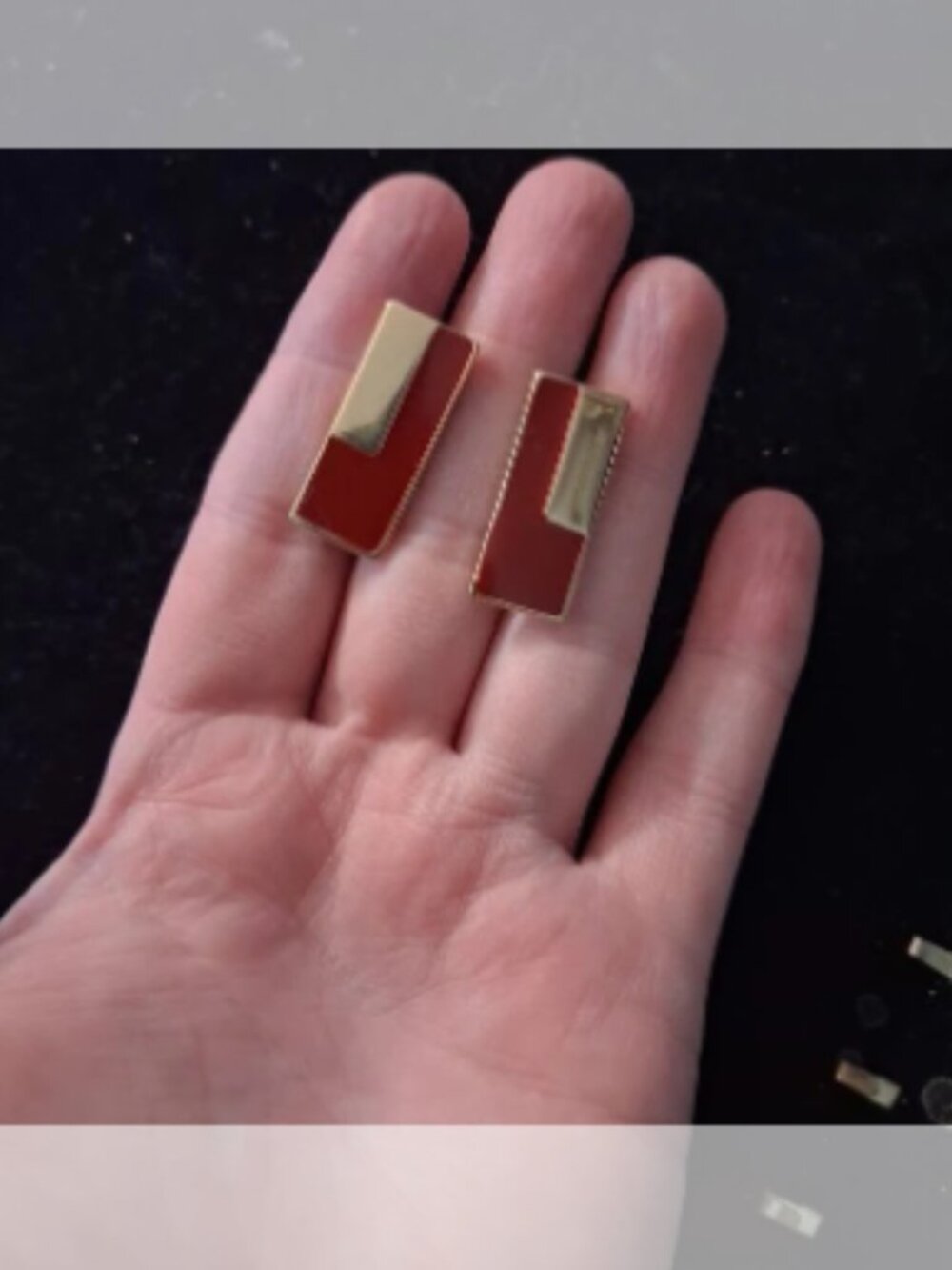 Trifari clip on earrings